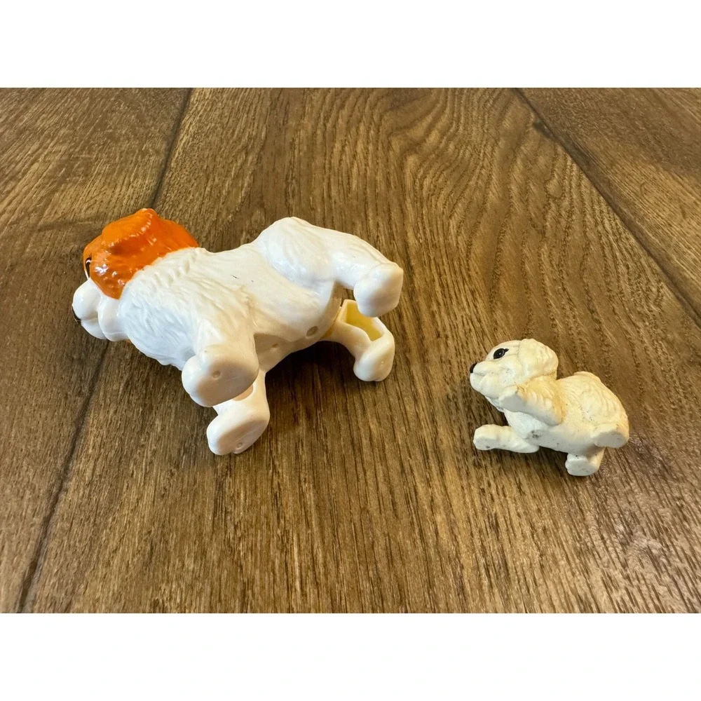 Mattel Barbie Doggy Day Care Replacement Dog Pups St‎ Bernard Animal Puppy Lot